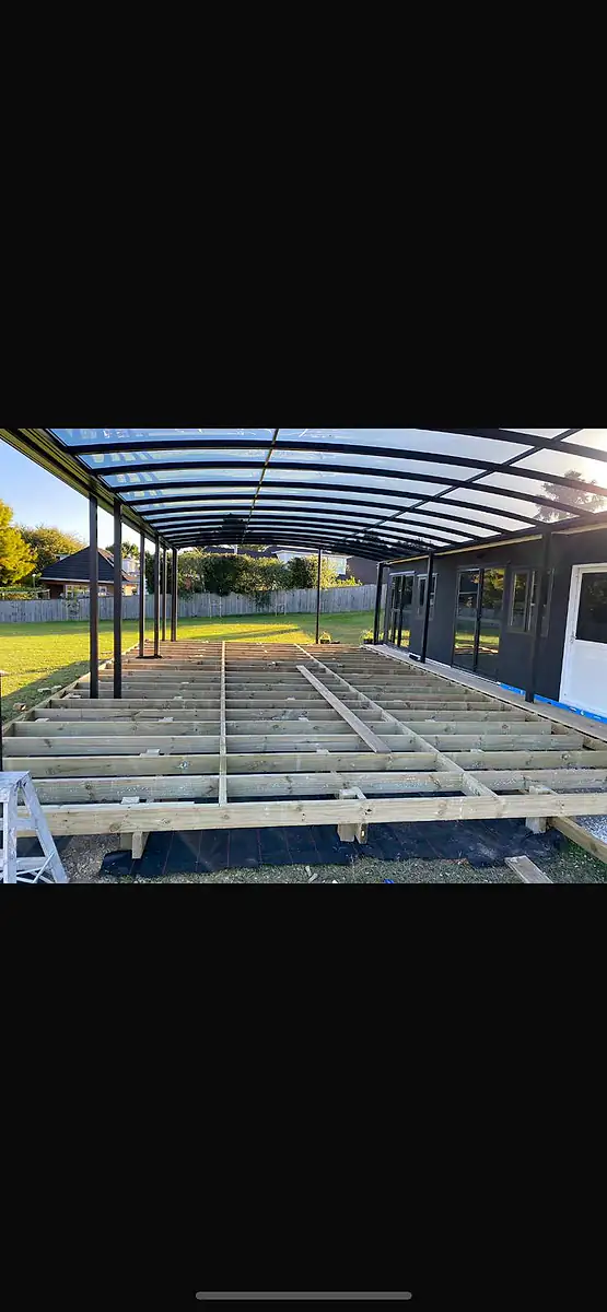 Covered deck and pergola — South Auckland