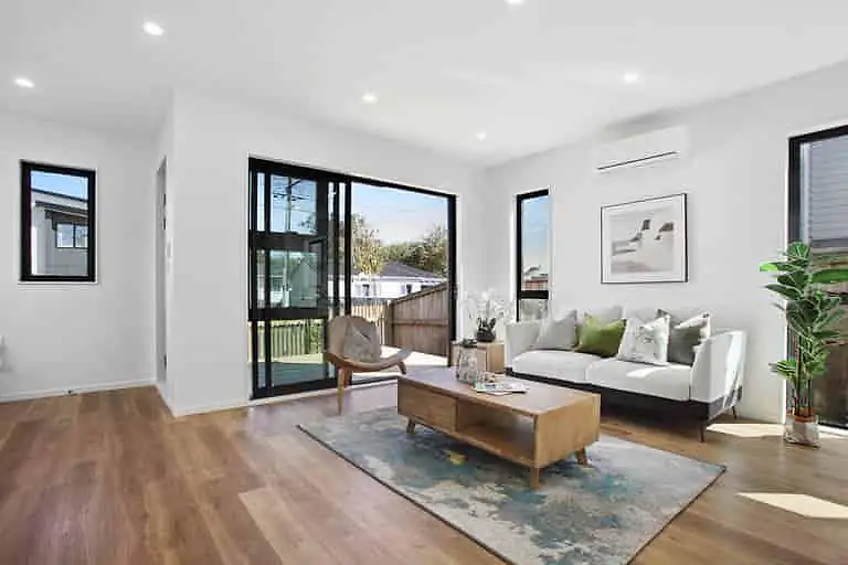 Open-plan living renovation — South Auckland